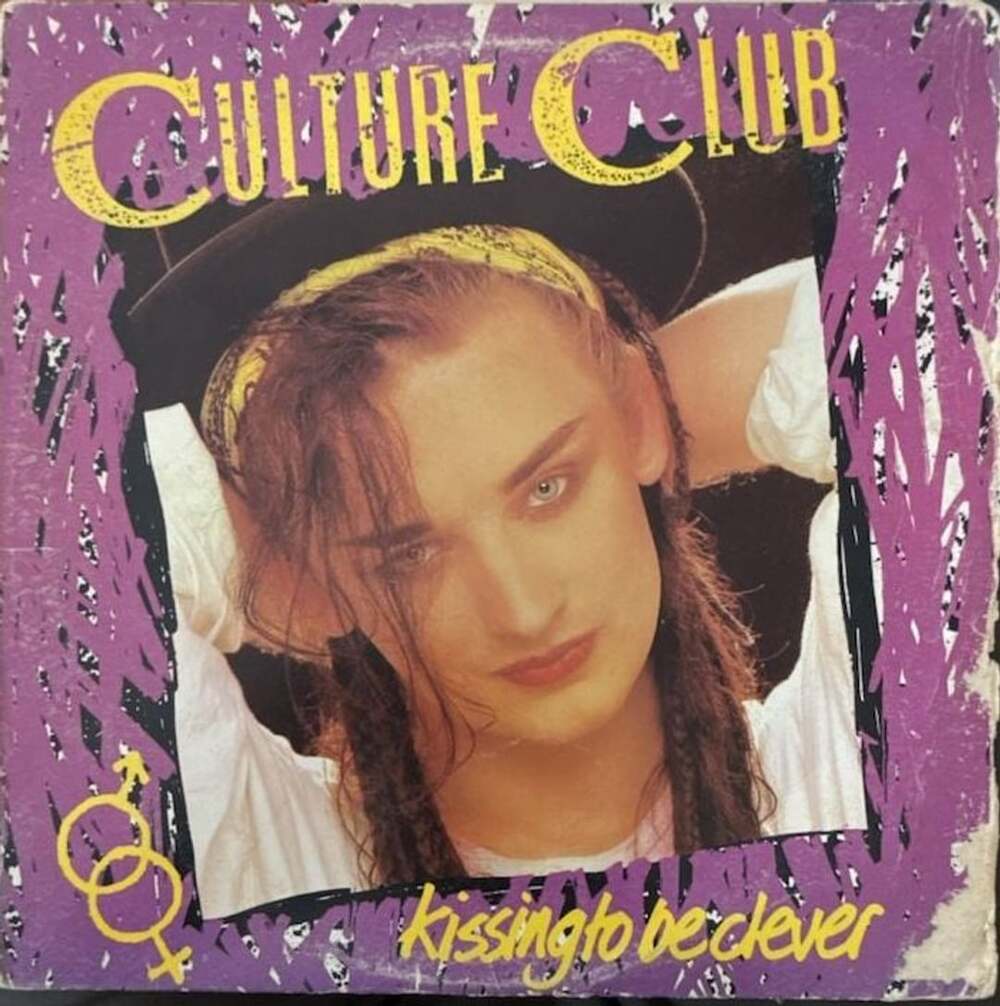 VG+/G+: Culture Club Kissing To Be Clever Vinyl LP Album 1982